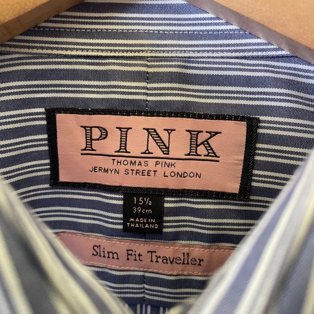Thomas Pink Traveller Slim Fit Shirt